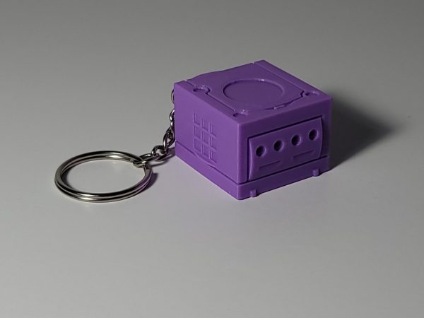 Gamecube with keychain